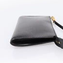 LOUIS VUITTON Epi Pochette Accessoires Accessory Pouch Black M52982 Auth 203088-4