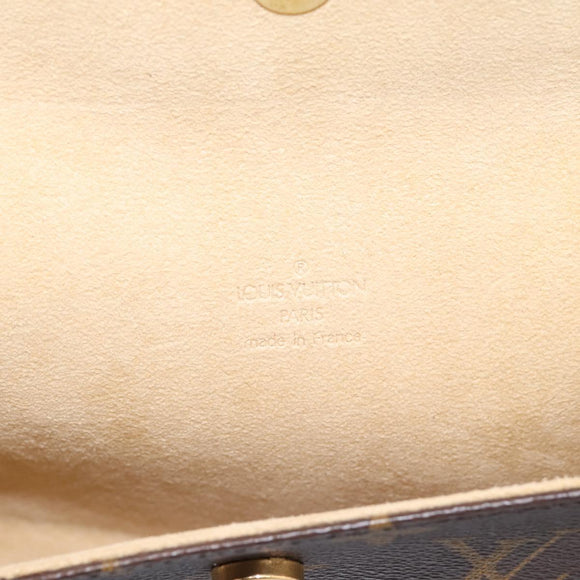 LOUIS VUITTON Monogram Pochette Florentine Waist Bag M51855 LV Auth 203093A