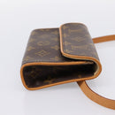 LOUIS VUITTON Monogram Pochette Florentine Waist Bag M51855 LV Auth 203093A-4