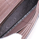 GUCCI GG Supreme Long Wallet PVC Beige Gold Auth 203095M-17