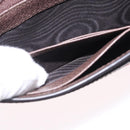 GUCCI GG Supreme Long Wallet PVC Beige Gold Auth 203095M-19
