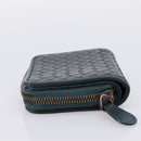 BOTTEGA VENETA INTRECCIATO Bifold Wallet Leather Blue Auth 203097-3