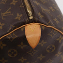 LOUIS VUITTON Monogram Keepall 55 Boston Bag M41424 LV Auth 203102A-23