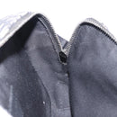 Christian Dior Trotter Canvas Safari Bag Jacquard Navy Silver Auth 203107SAM-25