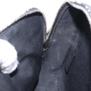 Christian Dior Trotter Canvas Safari Bag Jacquard Navy Silver Auth 203107SAM-26