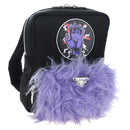 PRADA Frankenstein Backpack Nylon Black Purple Auth 203108M-1