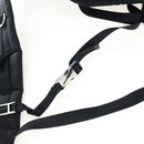 PRADA Frankenstein Backpack Nylon Black Purple Auth 203108M-17