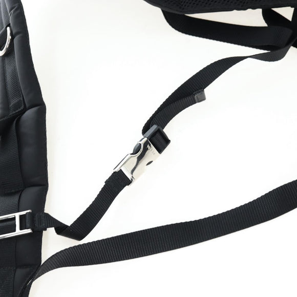 PRADA Frankenstein Backpack Nylon Black Purple Auth 203108M