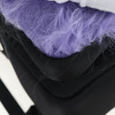PRADA Frankenstein Backpack Nylon Black Purple Auth 203108M-19