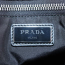 PRADA Frankenstein Backpack Nylon Black Purple Auth 203108M-28
