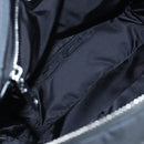 PRADA Frankenstein Backpack Nylon Black Purple Auth 203108M-9