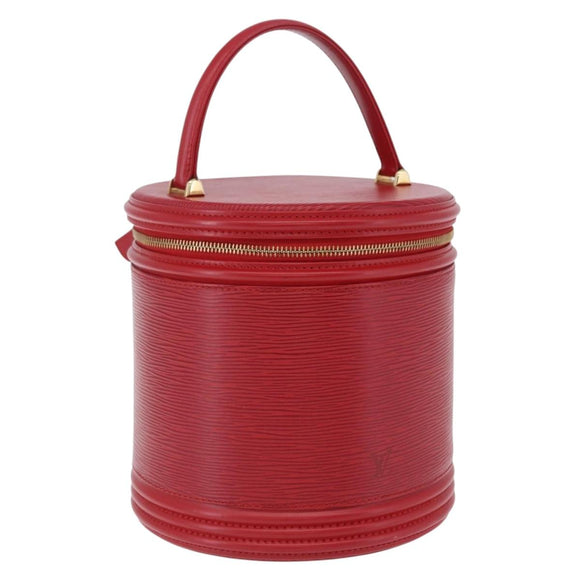 LOUIS VUITTON Epi Cannes Hand Bag Red M48037 LV Auth 203110V