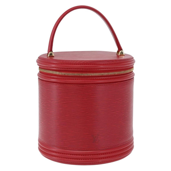 LOUIS VUITTON Epi Cannes Hand Bag Red M48037 LV Auth 203110V