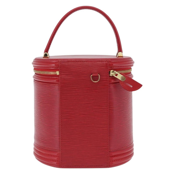LOUIS VUITTON Epi Cannes Hand Bag Red M48037 LV Auth 203110V