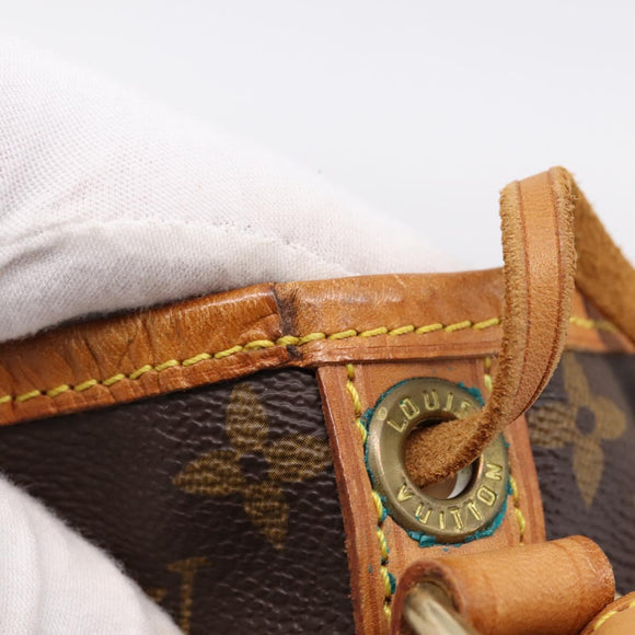 LOUIS VUITTON Monogram Petit Noe Shoulder Bag M42226 LV Auth 203112V