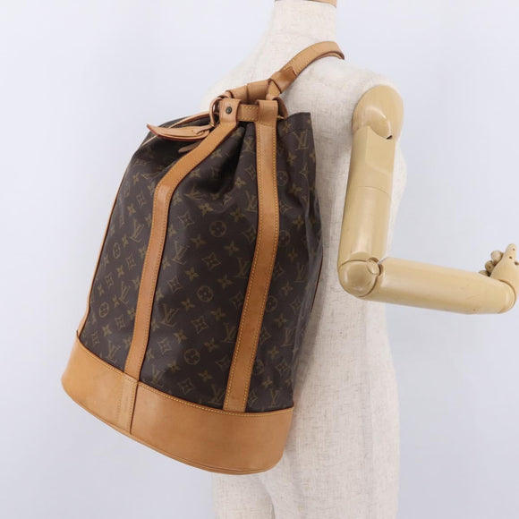 LOUIS VUITTON Monogram Randonnee GM Shoulder Bag M42244 LV Auth 203113V
