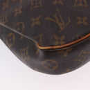 LOUIS VUITTON Monogram Odeon PM Shoulder Bag M56390 LV Auth 203118A-17