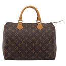 LOUIS VUITTON Monogram Speedy 30 Hand Bag M41526 LV Auth 203121-13