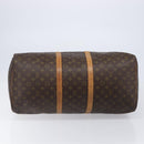 LOUIS VUITTON Monogram Keepall 55 Boston Bag M41424 LV Auth 203123-12