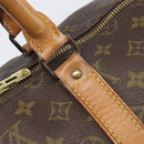 LOUIS VUITTON Monogram Keepall 55 Boston Bag M41424 LV Auth 203123-17