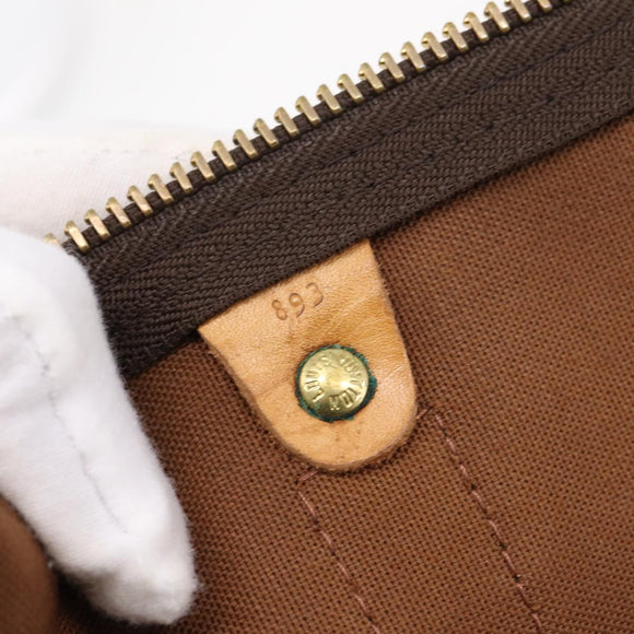 LOUIS VUITTON Monogram Keepall 50 Boston Bag M41426 LV Auth 203125V