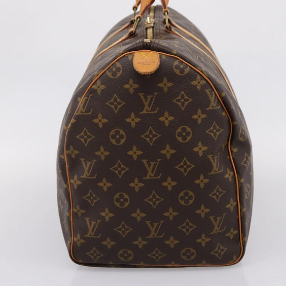 LOUIS VUITTON Monogram Keepall 50 Boston Bag M41426 LV Auth 203125V