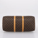 LOUIS VUITTON Monogram Keepall 50 Boston Bag M41426 LV Auth 203125V-5