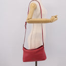 BURBERRY Shoulder Bag Leather Pink Gold Auth 203127-22