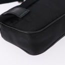 GUCCI GG Canvas Off The Grid Waist Bag Black Silver 631341 Auth 203130A-14