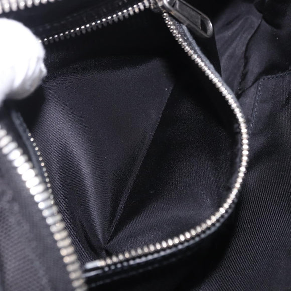 GUCCI GG Canvas Off The Grid Waist Bag Black Silver 631341 Auth 203130A