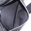 GUCCI GG Canvas Off The Grid Waist Bag Black Silver 631341 Auth 203130A-25