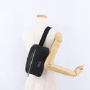 GUCCI GG Canvas Off The Grid Waist Bag Black Silver 631341 Auth 203130A-27