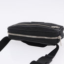 GUCCI GG Canvas Off The Grid Waist Bag Black Silver 631341 Auth 203130A-6