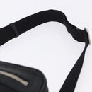 GUCCI GG Canvas Off The Grid Waist Bag Black Silver 631341 Auth 203130A-8