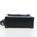 LOUIS VUITTON Monogram Mesh Soft Trunk Shoulder Bag Black M53964 LV Auth 203133M-5