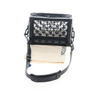 LOUIS VUITTON Monogram Mesh Soft Trunk Shoulder Bag Black M53964 LV Auth 203133M-12
