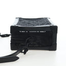 LOUIS VUITTON Monogram Mesh Soft Trunk Shoulder Bag Black M53964 LV Auth 203133M-3