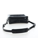 LOUIS VUITTON Monogram Mesh Soft Trunk Shoulder Bag Black M53964 LV Auth 203133M-7