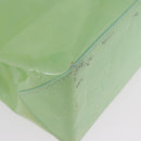 LOUIS VUITTON Vernis Reade PM Hand Bag Peppermint M91307 LV Auth 203136A-17