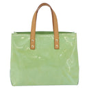 LOUIS VUITTON Vernis Reade PM Hand Bag Peppermint M91307 LV Auth 203136A-13