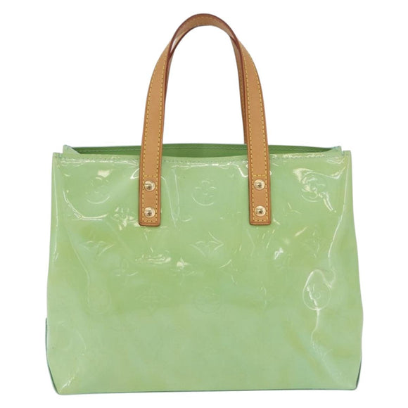 LOUIS VUITTON Vernis Reade PM Hand Bag Peppermint M91307 LV Auth 203136A