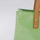 LOUIS VUITTON Vernis Reade PM Hand Bag Peppermint M91307 LV Auth 203136A-3