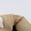 FENDI Zucca Canvas Mamma Baguette Shoulder Bag Beige Silver Auth 203140V-23