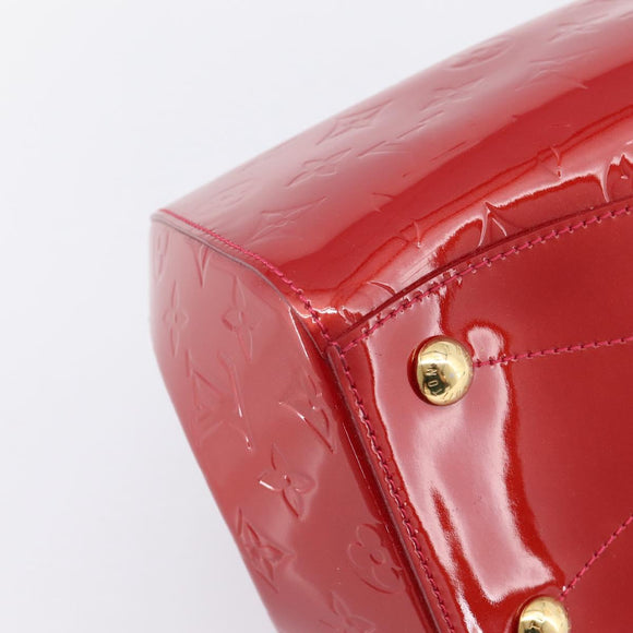 LOUIS VUITTON Vernis Montana Hand Bag Pomme Damour M90058 LV Auth 203143A