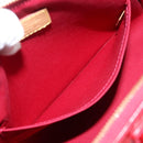 LOUIS VUITTON Vernis Montana Hand Bag Pomme Damour M90058 LV Auth 203143A-21