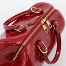 LOUIS VUITTON Vernis Montana Hand Bag Pomme Damour M90058 LV Auth 203143A-6