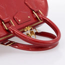 LOUIS VUITTON Vernis Montana Hand Bag Pomme Damour M90058 LV Auth 203143A-7