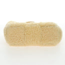 BOTTEGA VENETA Hand Bag Wool Beige Auth 203144M-5