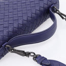 BOTTEGA VENETA INTRECCIATO Hand Bag Leather 2way Navy Auth 203145SAV-7