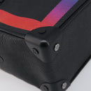 LOUIS VUITTON Taiga Rainbow Mini Soft Trunk Bag Black M30351 LV Auth 203152M-16